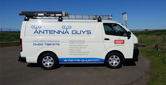 Antenna-Guys-Van